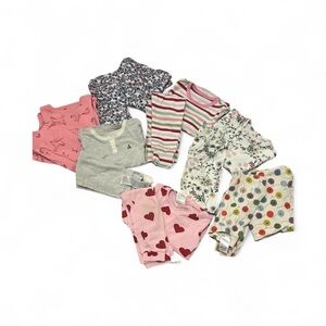 GAP Bundle of 7 kids pj all sizes 5 and 6 good condition long short sleeve GUC